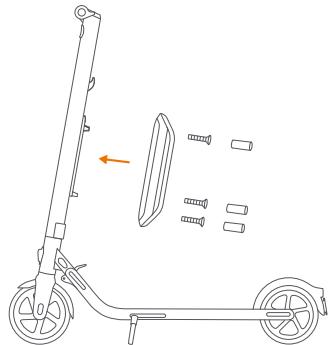 SEGWAY E22 - Installation d'une seconde batterie (en option) - 2