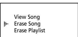 THOMSON TM9255-F - Effacer une Chanson de la Playlist - 1