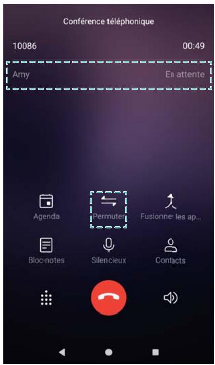 HUAWEI P8LITE2017DSBR4297547 - Basculer entre deux appeals - 1