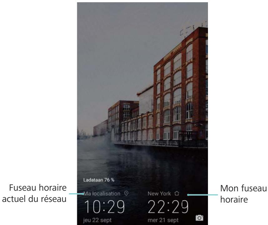 HUAWEI P8LITE2017DSBR4297547 - Ouvrez Horloge. - 1