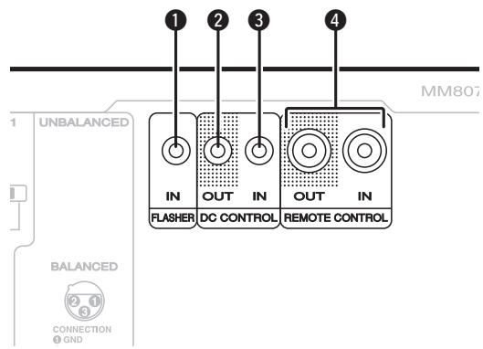 MARANTZ MM8077 - Connexion à un apparéil de contrôle externe - 1