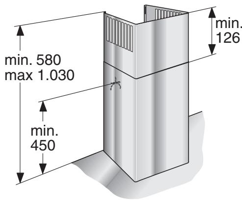 NEFF D79B34NO - Cotes de l'appareil (recyclage de l'air) - 1