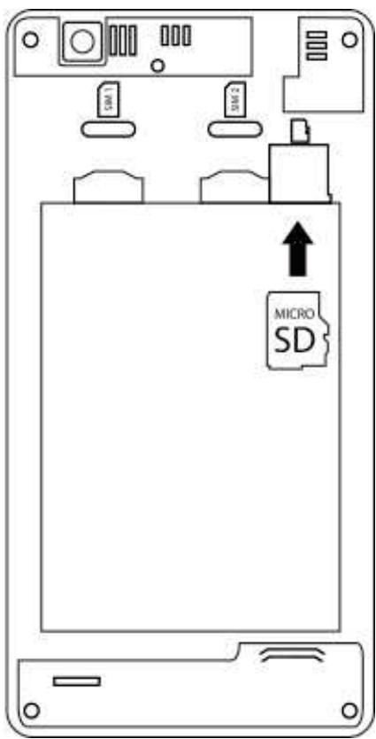 ECHO MOBILE  MAX NOIR - Installation de la carte mémoire - 1