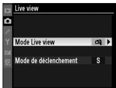 NIKON D700+24-120VR - Sélectionnez mode live view. - 2