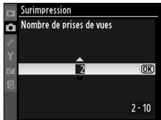NIKON D700+24-120VR - Sélectionnez le nombre de prises de vues. - 2