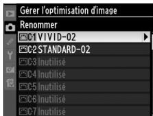 NIKON D700+24-120VR - Sélectionnez une optimisation d'image. - 2