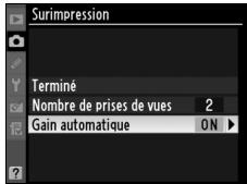 NIKON D700+24-120VR - Sélectionnez gain automatique. - 2