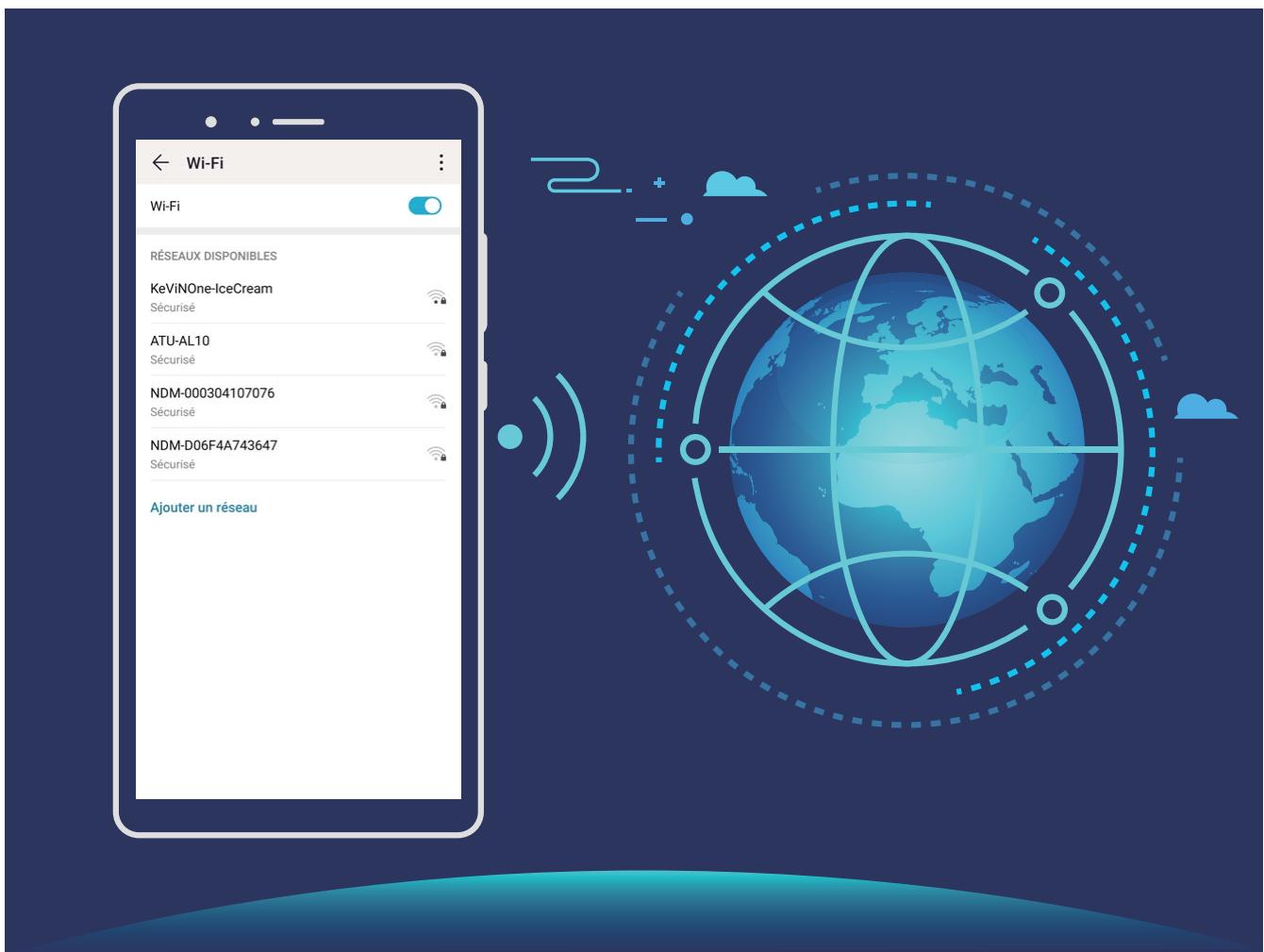 HUAWEI MATE 20 LITE GOLD - Se connecter au Wi-Fi - 1