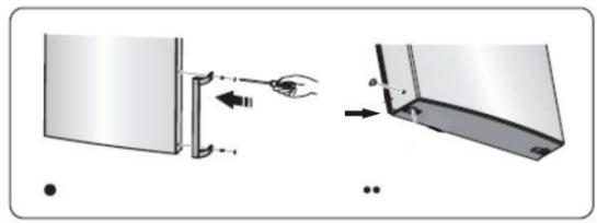 DARTY RB3ION4AW20 - 15.B.Bandeau de commandes sur la porte de l'appareil - 5