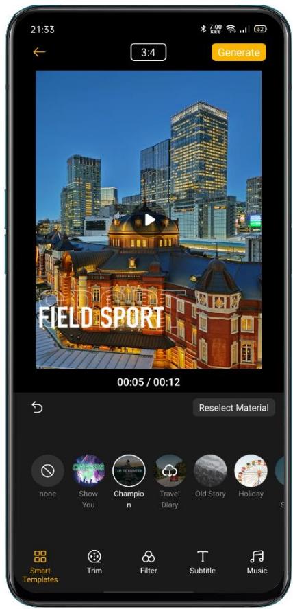 OPPO RENO 4 128GO BLEU - Importer des fichiers - 1