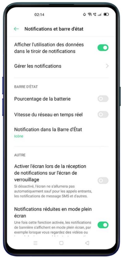 OPPO RENO 4 128GO BLEU - Barred' état - 1