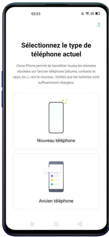 OPPO RENO 4 128GO BLEU - Importer des données depuis un téléphone Android - 1