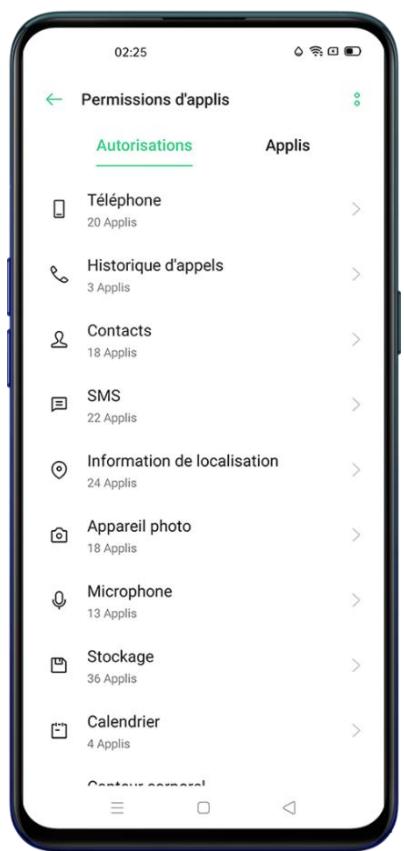 OPPO RENO 4 128GO BLEU - Redémarrer ou éteindre votre téléphone - 2
