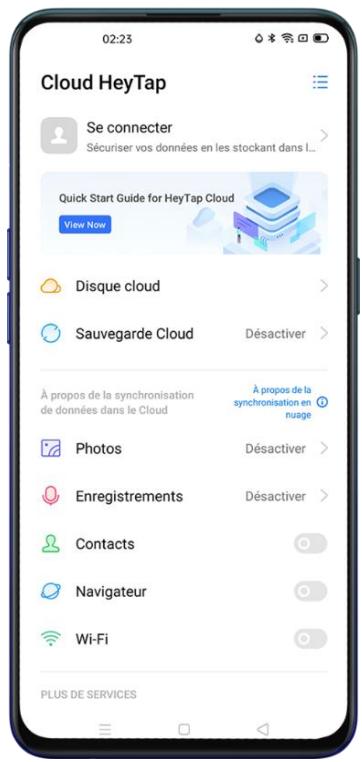 OPPO RENO 4 128GO BLEU - Cloud HeyTap - 1