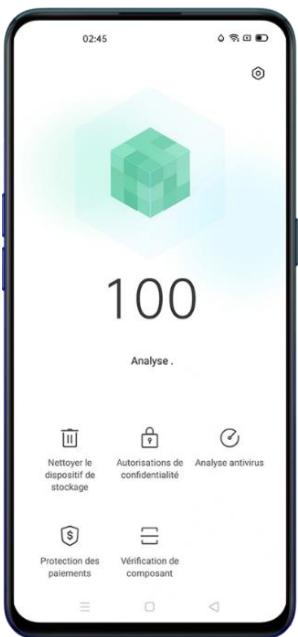OPPO RENO 4 128GO BLEU - Gestionnaire du téléphone - 1