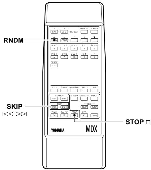 YAMAHA MDX-596 - LECTURE ALEATOIRE - 2