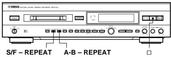 YAMAHA MDX-596 - REPETITION DE LA LECTURE - 1