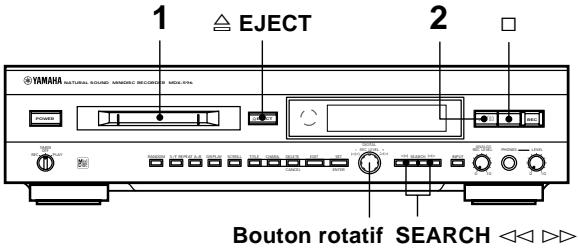 YAMAHA MDX-596 - Preparations - 1