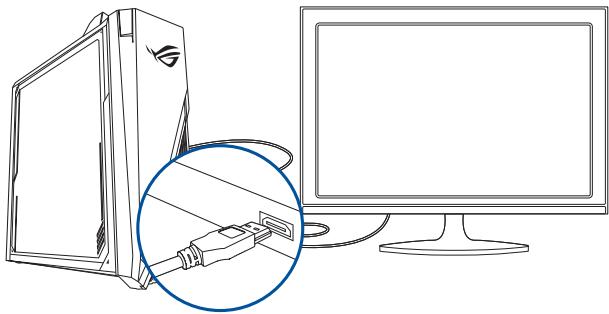 ASUS GA15DH-FR166T - Connector un téléviseur HD - 2