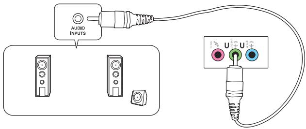 ASUS GA15DH-FR166T - Connector un microphone ou un système de haut-parleurs - 2
