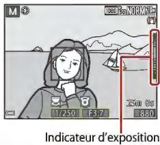 NIKON COOLPIX A90NN - Indicateur d'exposition (en mode M) - 1