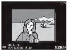 NIKON COOLPIX A90NN - Visualisation des images d'une série - 1