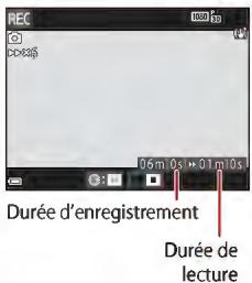 NIKON COOLPIX A90NN - Appuyez sur la commande enregistrement video) pour demarrer l'enregistrement. - 1