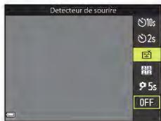 NIKON COOLPIX A90NN - Appuyez sur le selector multidirectionnel pour selectionner Deteur de sourire, puis appuyez sur - 2