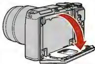 NIKON COOLPIX A90NN - Modification de l'inclinaison du moniteur - 5