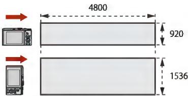 NIKON COOLPIX A90NN - Lorsque l'option  Normal est definié - 1