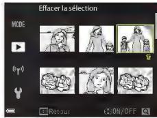 NIKON COOLPIX A90NN - Écran de sélection des images pour la suppression - 2