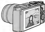 NIKON COOLPIX A90NN - Modification de l'inclinaison du moniteur - 1
