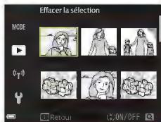 NIKON COOLPIX A90NN - Écran de sélection des images pour la suppression - 1