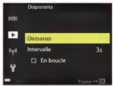 NIKON COOLPIX A90NN - Utilisez les touches  du selecteur multidirectionnel pour selectionner Demarrer et appuyez sur OK. - 1