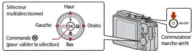 NIKON COOLPIX A90NN - Mettez l'appareil photo sous tension. - 1
