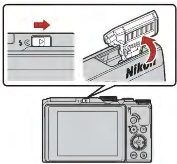 NIKON COOLPIX A90NN - Utilisation du flash - 1