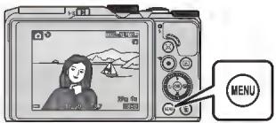 NIKON COOLPIX A90NN - Appuyez sur la commande MENU (menu). - 1