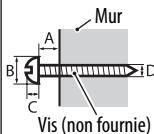 JVC TH-BS7 - Lors de l'installation sur le mur - 4