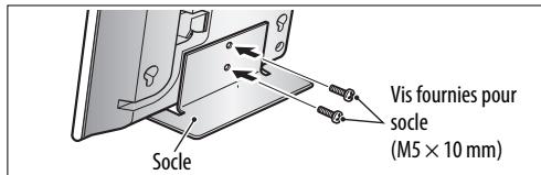 JVC TH-BS7 - Lors de l'installation des enceintes sur le sol - 1