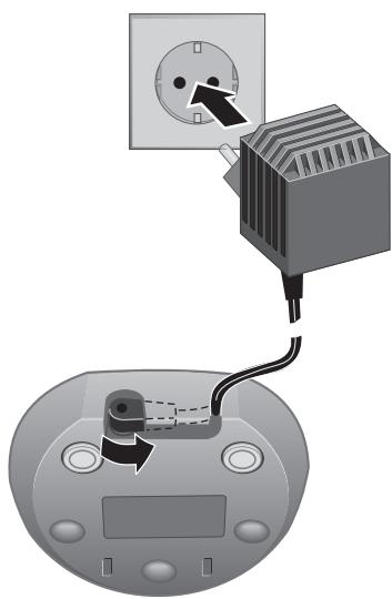 GIGASET lave784015 - Raccorder le chargeur - 1