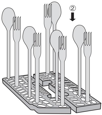 AEG F 40760 - Panier couverts - 2