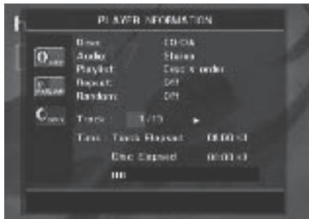 HARMAN KARDON DVD47 - Utilisation du menu Player Information - 4