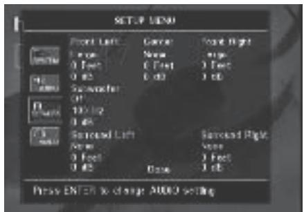 HARMAN KARDON DVD47 - Speaker Submenu - 1
