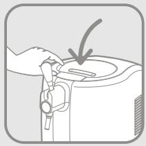 SEB VB2150FR - Installer le fût "Compatible Beertender" à l'intérieur du système - 2