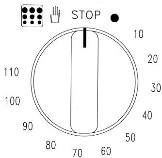 AIRLUX FMP 102 A BLANC - Minuterie de fin de cuisson 110 minutes - 2