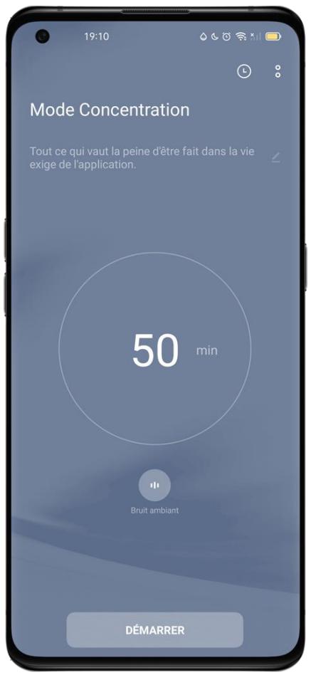OPPO NUSFINDX3PRO - Sélection de l'atmosphère de concentration - 1