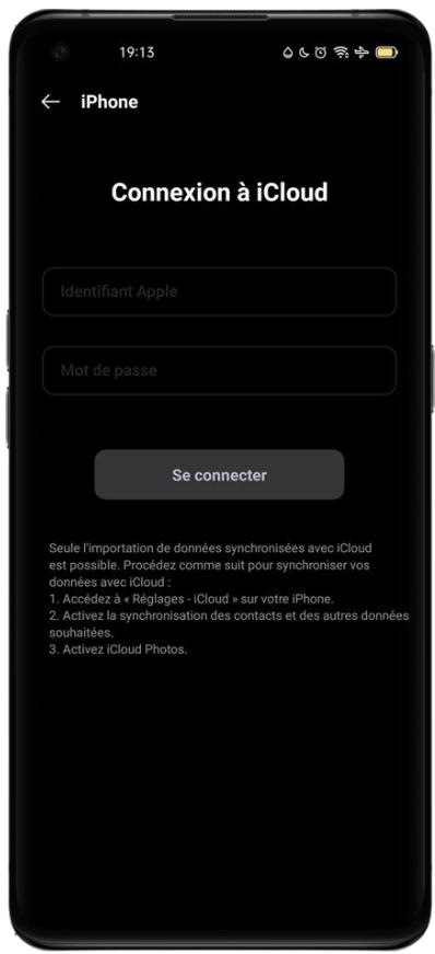 OPPO NUSFINDX3PRO - Importation à partir d'un iphone - 1