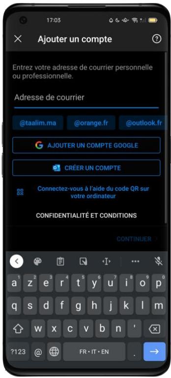 OPPO NUSFINDX3PRO - Connectez-vous à votre adresse électronique - 1