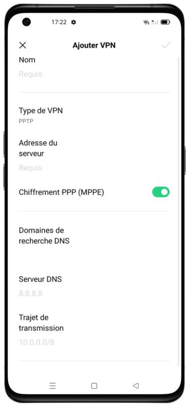 OPPO NUSFINDX3PRO - Ajouter un VPN - 1