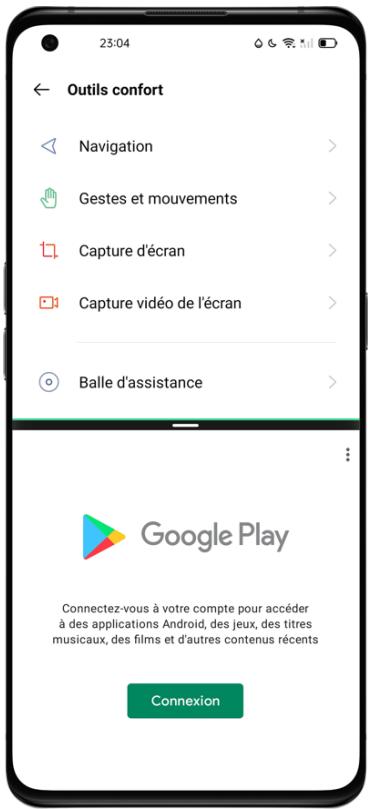 OPPO NUSFINDX3PRO - Ajustement de l'écran scindé - 1